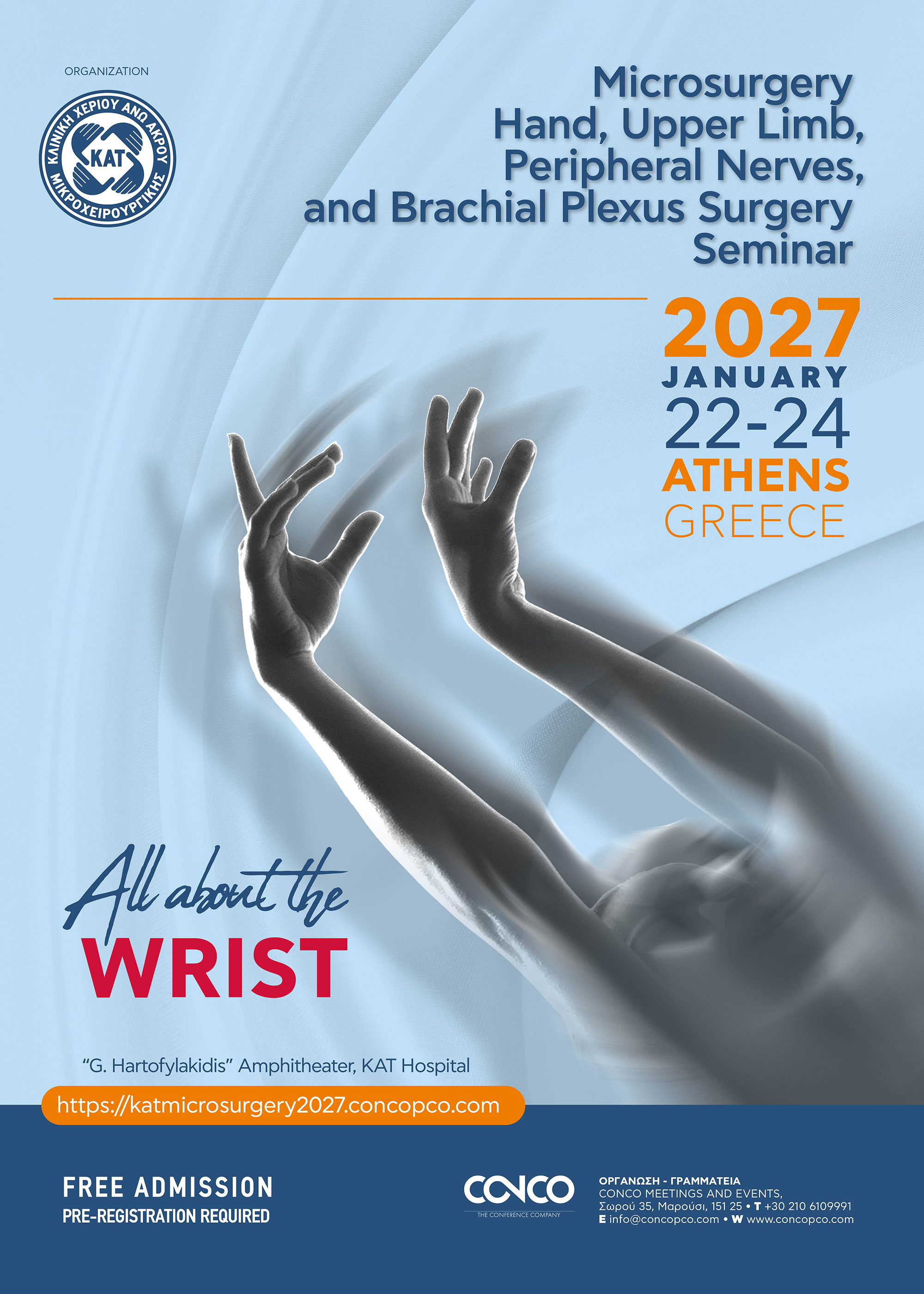 Microsurgery Hand, Upper Limb, Peripheral Nerves, and Brachial Plexus Surgery Seminar
